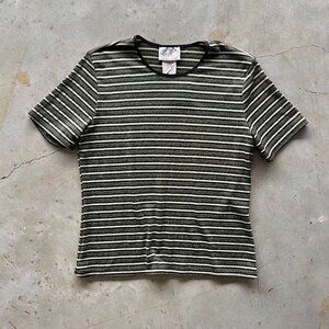 1990s Kathie Lee Striped Top